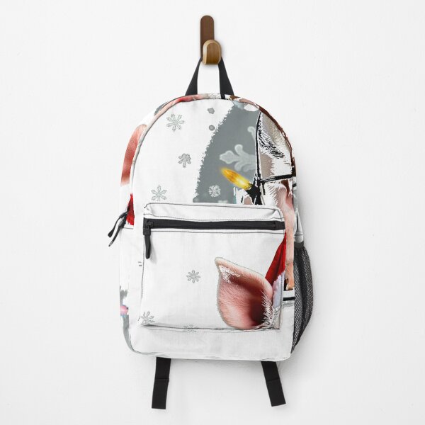 Item preview, Christmas Piglet Wrapped in Lights Snowflakes designed and sold by icm4639.