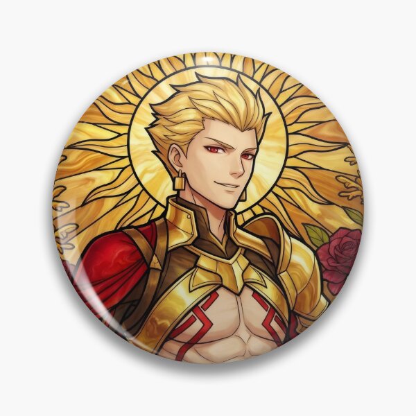 Item preview, Stained Glass Gilgamesh designed and sold by Thunderbelts.