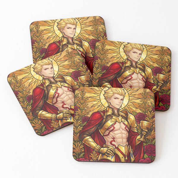 Item preview, Stained Glass Gilgamesh designed and sold by Thunderbelts.