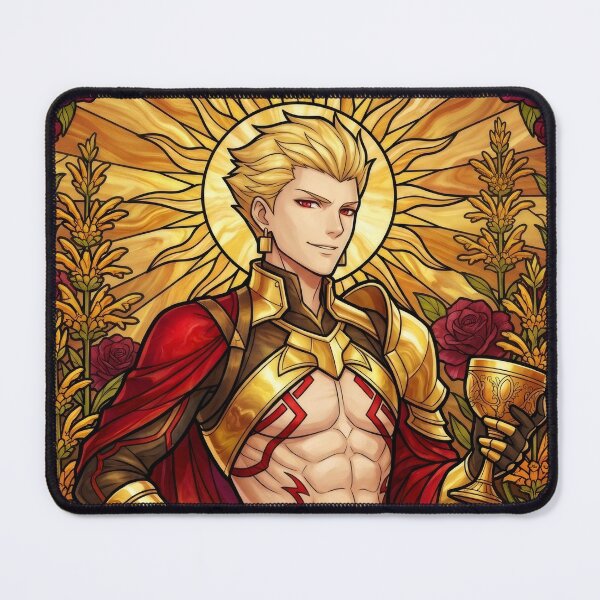 Item preview, Stained Glass Gilgamesh designed and sold by Thunderbelts.