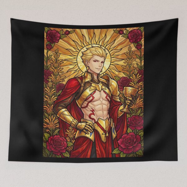 Item preview, Stained Glass Gilgamesh designed and sold by Thunderbelts.