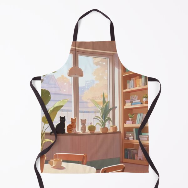 Item preview, Digital Art - Interior Scene in the Style of Makoto Shinkai, Softness and Contemplation designed and sold by World-Pets.