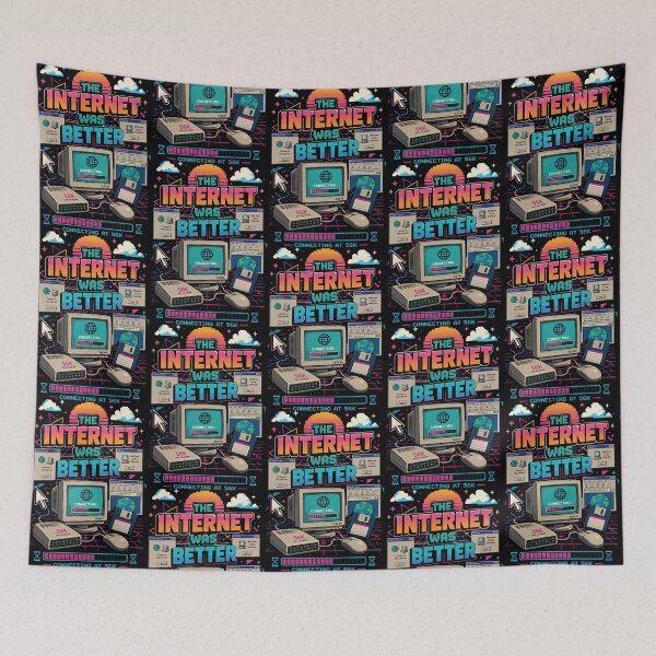 Item preview, The Internet Was Better T-Shirt | Retro 56K Dial-Up Computer Nostalgia Tee designed and sold by JIMBOEE.