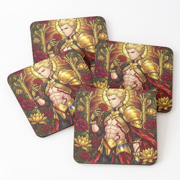 Item preview, Stained Glass Gilgamesh designed and sold by Thunderbelts.