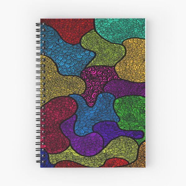 Item preview, Intrincados patrones en espiral con colores vibrantes entrelazados en un estilo de mosaico caleidoscópico que celebra el arte abstracto. designed and sold by Matt_Smith.
