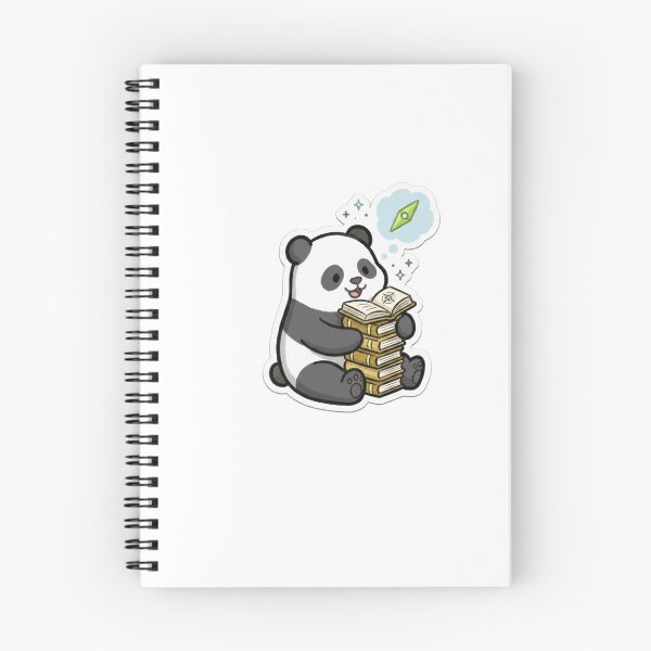 Artikelvorschau, Niedlicher Kawaii-Panda-Aufkleber entworfen und verkauft von Studio Panda.