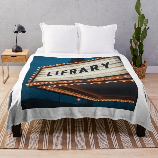 Item preview, Lifrary Life Is A Library Philosophy Typography Design Premium T-Shirt designed and sold by lifrary365.
