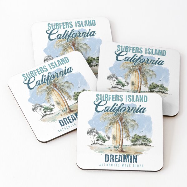Item preview, California Dreamin / Bear Surfboard designed and sold by TheEndDesign.