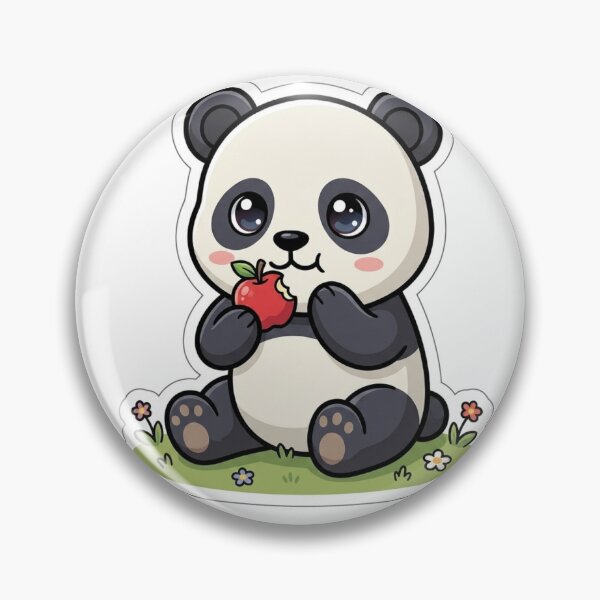 Item preview, Cute Kawaii Panda Sticker designed and sold by Studio Panda.