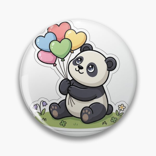 Item preview, Cute Kawaii Panda Sticker designed and sold by Studio Panda.