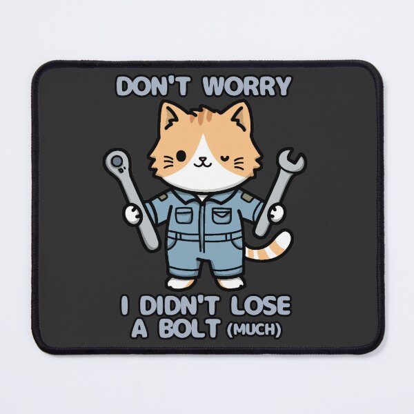 Item preview, Meowchanic: I Lost a Bolt (again) designed and sold by plocreative.