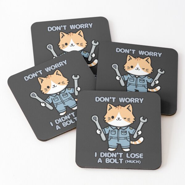 Item preview, Meowchanic: I Lost a Bolt (again) designed and sold by plocreative.