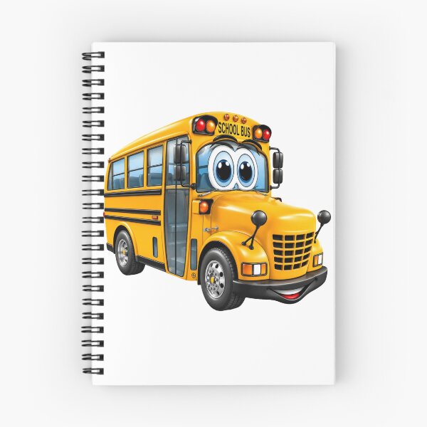 Item preview, School Bus Small Cartoon designed and sold by Scott Hayes.