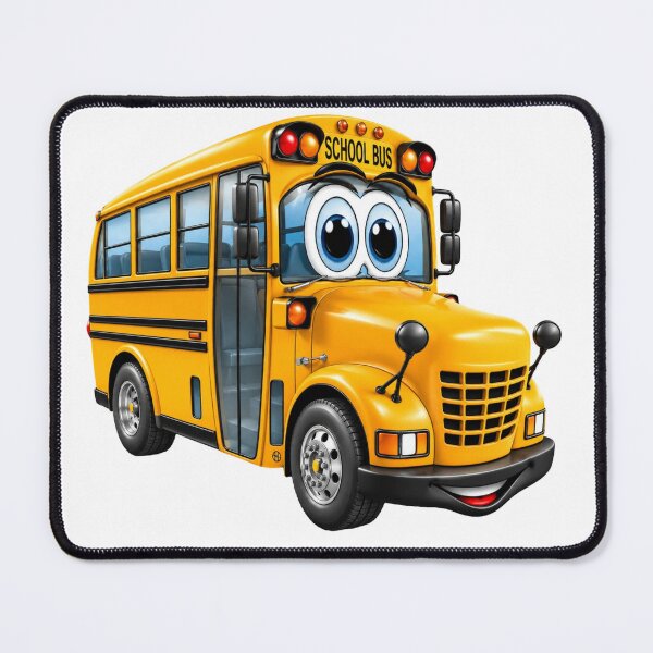 Item preview, School Bus Small Cartoon designed and sold by Scott Hayes.