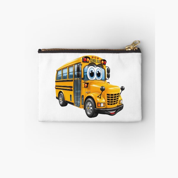Item preview, School Bus Small Cartoon designed and sold by Scott Hayes.
