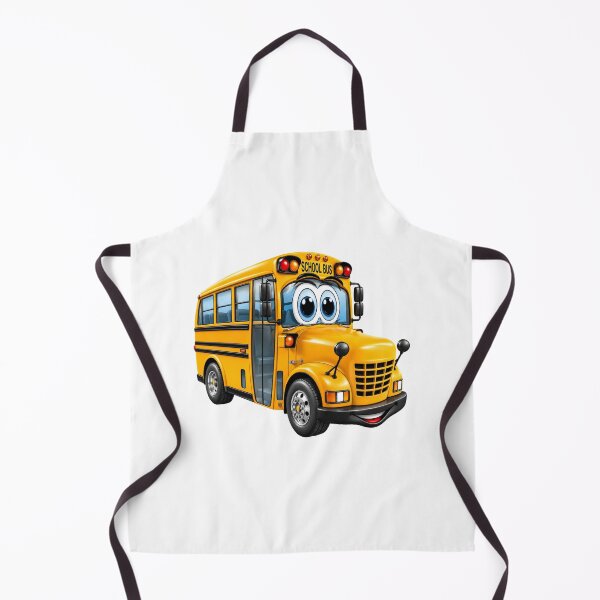 Item preview, School Bus Small Cartoon designed and sold by Scott Hayes.