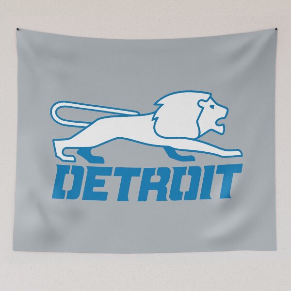 Item preview, Detroit lion retro designed and sold by sabinako.