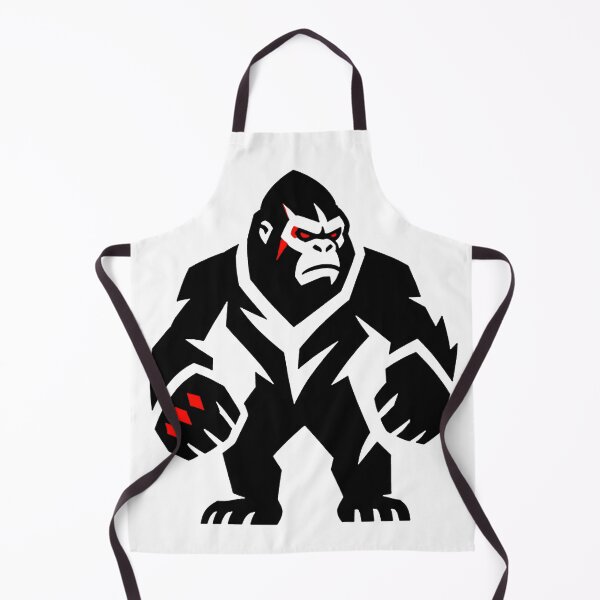 Item preview, Black and Red Gorilla Warrior designed and sold by Idans.