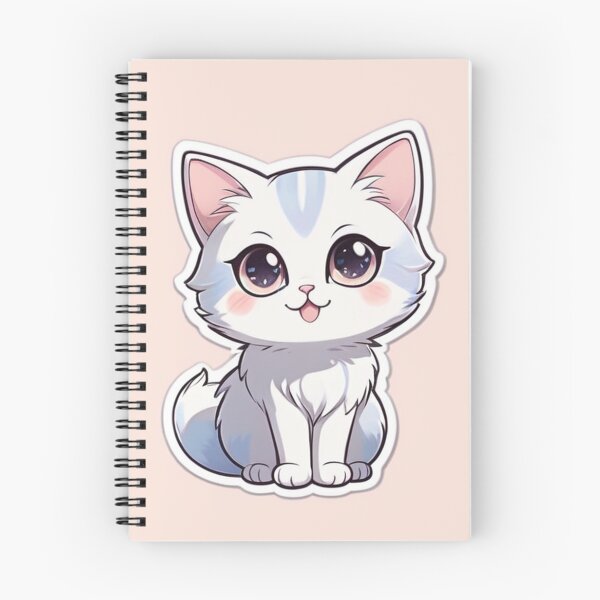 Item preview, Digital Art - Stylized Kitten, Manga Inspired Illustration designed and sold by World-Pets.