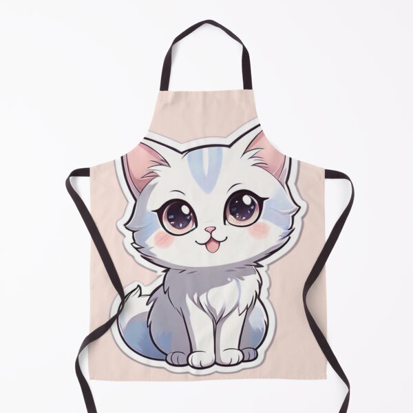 Item preview, Digital Art - Stylized Kitten, Manga Inspired Illustration designed and sold by World-Pets.