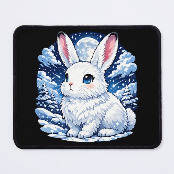 Item preview, Cold Moon | Arctic Hare designed and sold by Funny Vintage Stickers And T-Shirts.