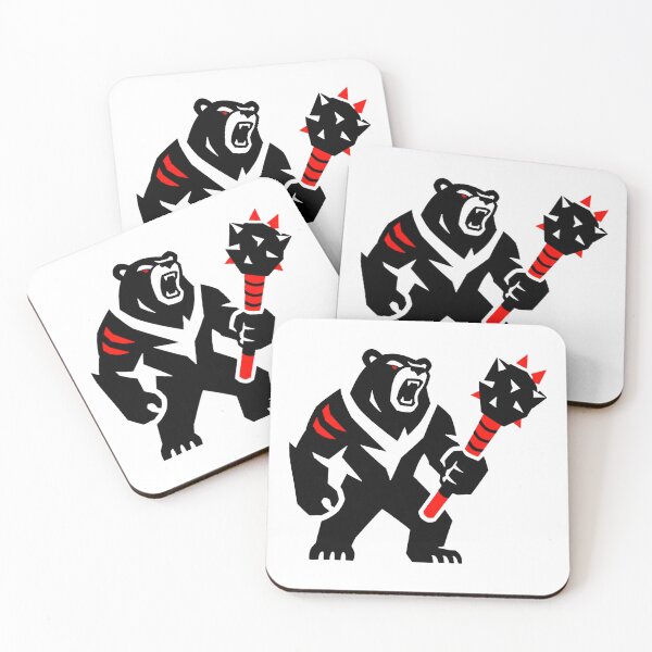 Item preview, Black and Red Bear Warrior designed and sold by Idans.