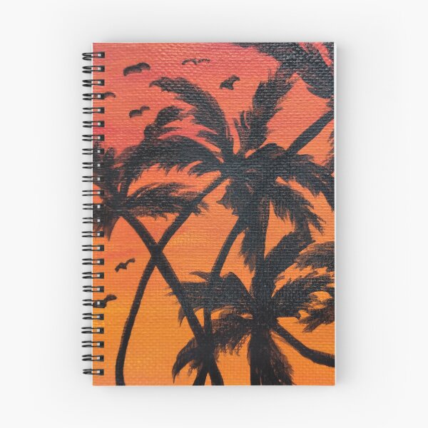 Item preview, Sunset and Coconut Trees designed and sold by HAC Studio.