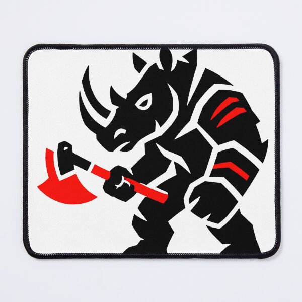 Item preview, Black and Red Rhino Warrior designed and sold by Idans.