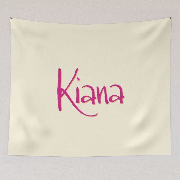 Item preview, KIANA personalized type design designed and sold by CharlottePlaceArt.