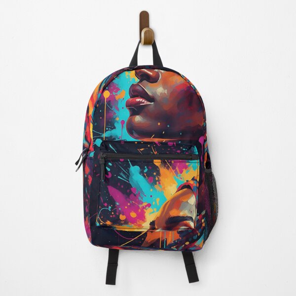 Item preview, Radiant Soul – Afro Abstract Portrait | Vibrant Contemporary Wall Art designed and sold by Atelier Nova.