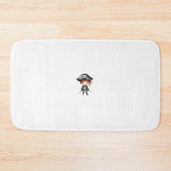Item preview, Cute Little Pirate Boy with Swords Watercolor Art designed and sold by KLSRAJ.