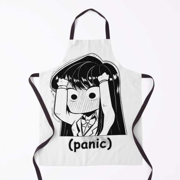 Item preview, Panic Mode Anime Girl | Social Anxiety Meme Sticker designed and sold by ZenOtaku Lab.