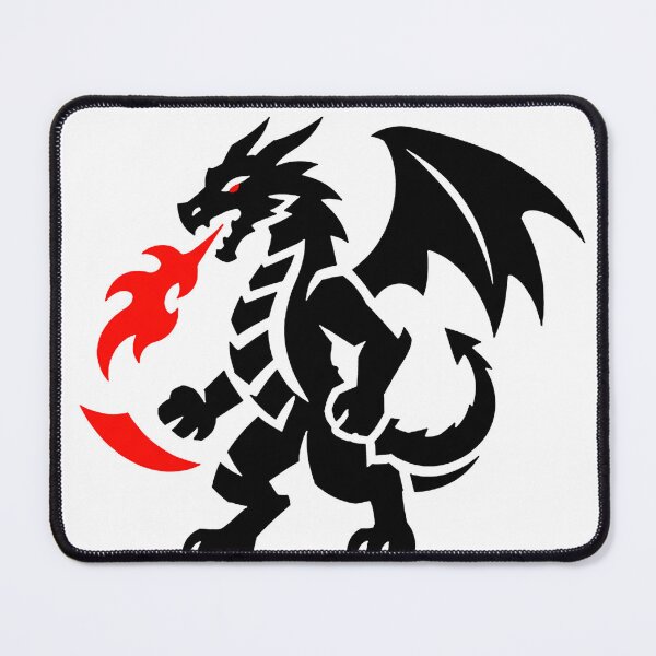 Item preview, Black and Red Dragon Warrior designed and sold by Idans.