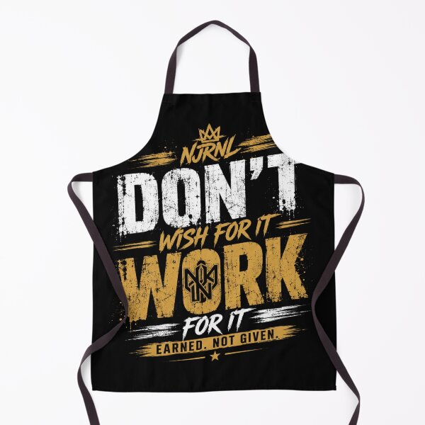 Item preview, Don't Wish For It, Work For It | Motivational Shirt designed and sold by NJRNL Apparel .