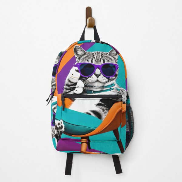 Item preview, Digital Art - Trendy Feline, Humorous Contemporary Illustration designed and sold by World-Pets.