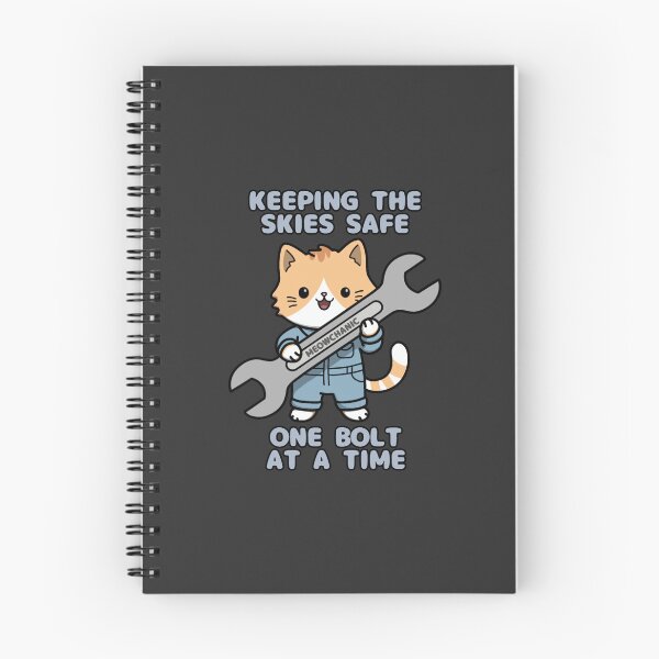 Item preview, Meowchanic: One Bolt at a Time designed and sold by plocreative.