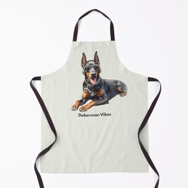Item preview, Doberman Vibes designed and sold by TeeHee Puns.