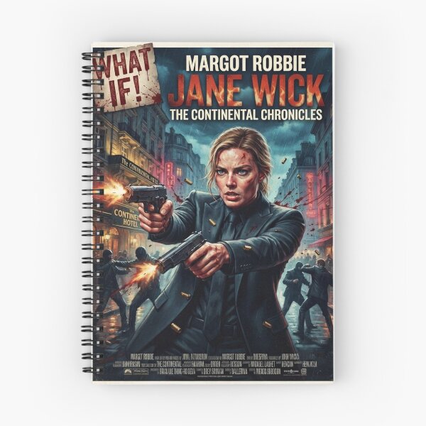 Item preview, What If! Margot Robbie Jane Wick designed and sold by Stinky Steve OG.