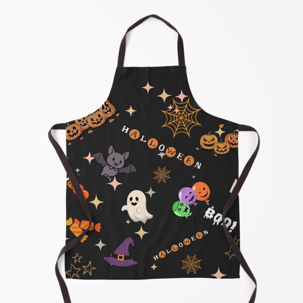 Item preview, Spooky Cute Halloween Doodles & Kawaii Pumpkin Pattern designed and sold by SeJaa.