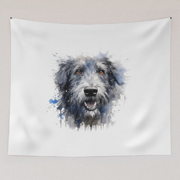 Item preview, Irish Wolfhound - Watercolour Dog Breeds Collection designed and sold by TheCanineCanvas.
