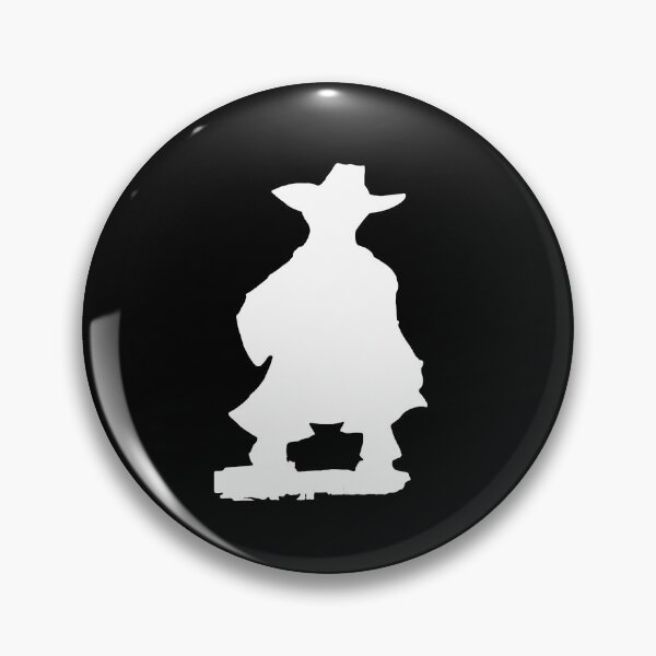 Item preview, Inverted silhouette of cowboy designed and sold by Glenbobagins.