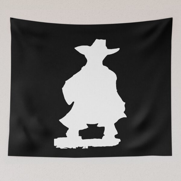 Item preview, Inverted silhouette of cowboy designed and sold by Glenbobagins.