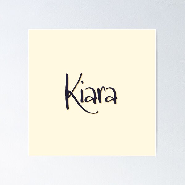 Item preview, KIARA personalized type design designed and sold by CharlottePlaceArt.