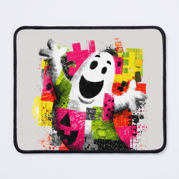 Item preview, Colorful Grunge Pop Art Halloween Ghost designed and sold by colorful-white.