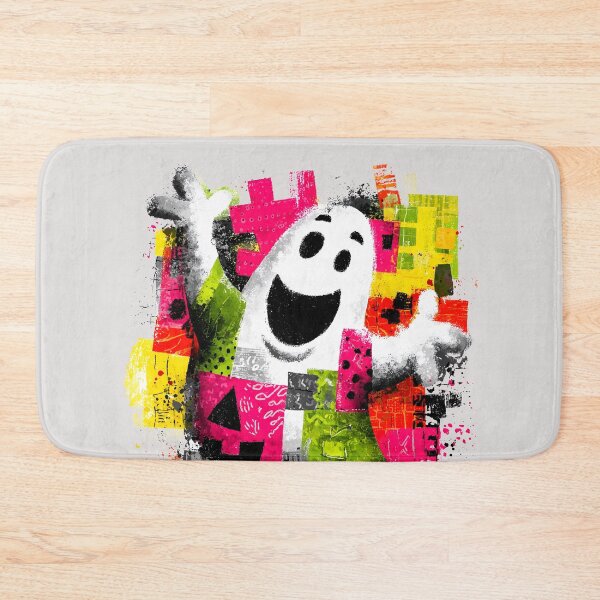 Item preview, Colorful Grunge Pop Art Halloween Ghost designed and sold by colorful-white.