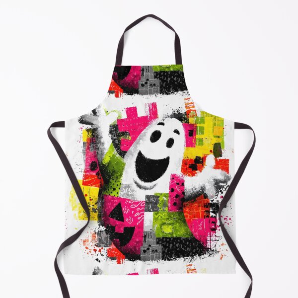 Item preview, Colorful Grunge Pop Art Halloween Ghost designed and sold by colorful-white.