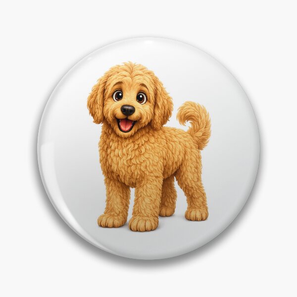 Item preview, Cute Golden Doodle Puppy designed and sold by BackgroundND.