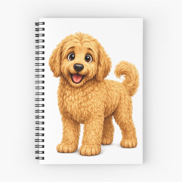 Item preview, Cute Golden Doodle Puppy designed and sold by BackgroundND.