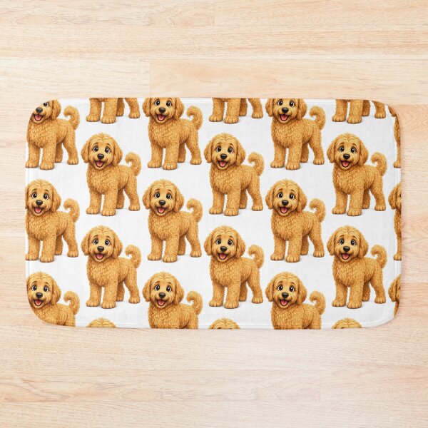 Item preview, Cute Golden Doodle Puppy designed and sold by BackgroundND.