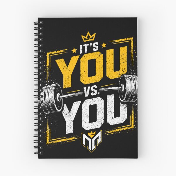 Item preview, It's You vs You | Gym Motivation Design designed and sold by NJRNL Apparel .